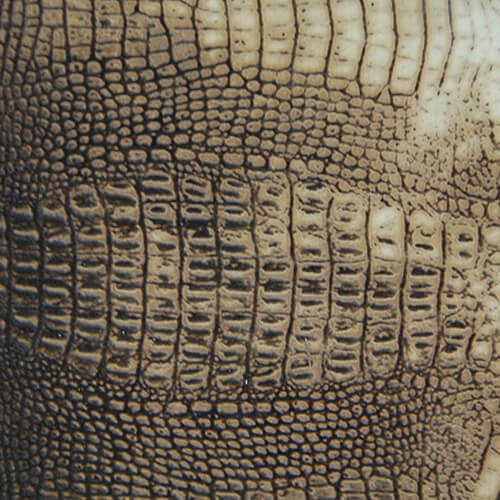  Marcature in rilievo, texture pelle coccodrillo su MDF
